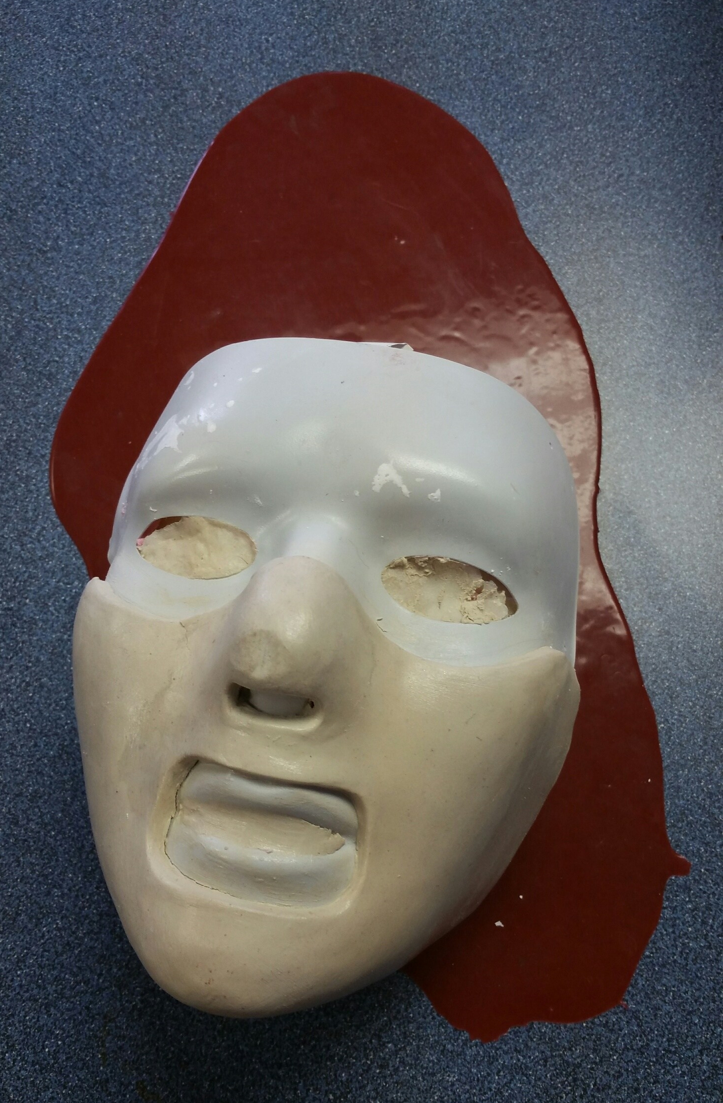 Hannibal Mask (in process)for Clooty widow Mercedes